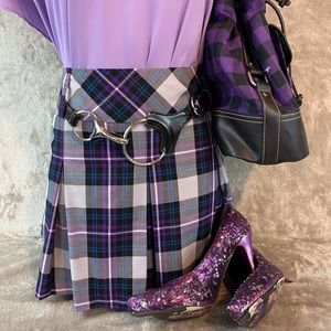 Purple Plaid Mini